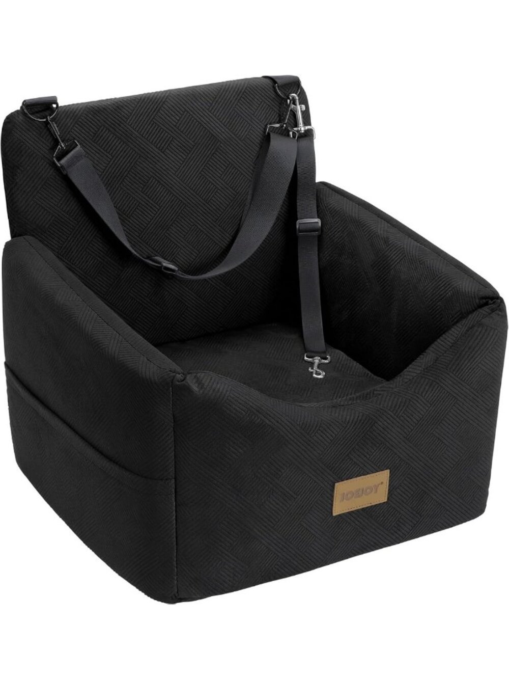 Cozy Dog Car Seat for Small to Medium Dogs, Washable Cover, Memory Foam, Safety